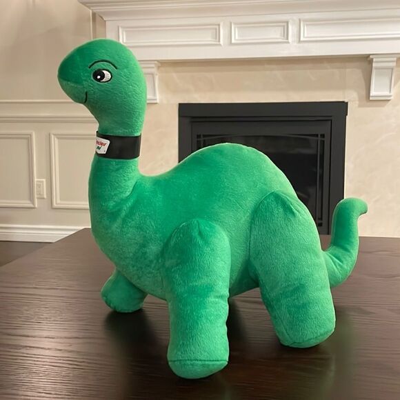 Sinclair Dinosaur Dino Oil Plush Brontosaurus 21” long  14” tall Stuffed Animal - Picture 1 of 7